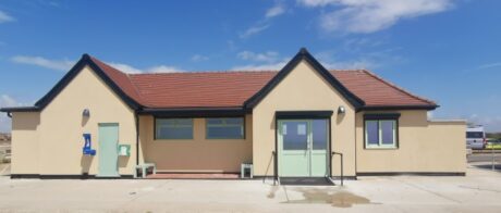 Refurbished Martello Café and Public Toilets.